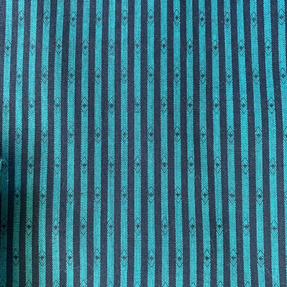 Vintage NWT Diane Von Furstenberg Striped Button Up Shirt - Picture 3 of 5